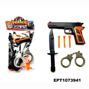 Đồ chơi súng bắn cung nhựa cho bé trai, mô hình cảnh sát, kèm đạn và mục tiêu hút chân không - Product Image 3