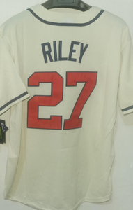 Nouveau Maillot de Baseball Personnalisé Brodé pour Hommes 2026 – <span class=keywords><strong>13</strong></span> Ronald Acuña Jr, 28 Matt Olson, 1 Ozzie Albies – Édition Américaine - Product Image 5