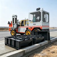 Machine à bordures de route et à caniveaux de drainage en béton à haute efficacité et facile à utiliser