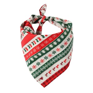 من المصنع مباشرة شعار مخصص جديد مطبوع الحيوانات الأليفة عيد الميلاد مثلث وشاح عصابات - Product Image 5