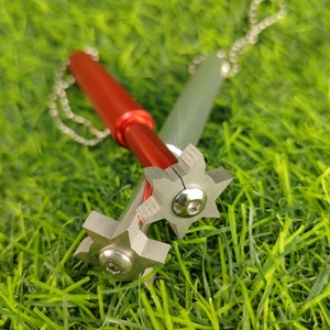 Afilador de palos de Golf Caiton con logotipo personalizado, accesorios de Golf duraderos de acero inoxidable, limpiador de cuña, cortadores de cuchillas, cabeza de hierro, <span class=keywords><strong>Divot</strong></span> de Golf - Product Image 2