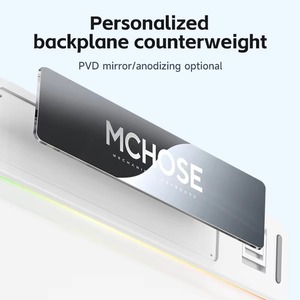 Clavier mécanique sans fil 2,4 G personnalisé pour jeux vidéo, avec éclairage LED RGB USB, Select K99, 75 % - Product Image 6
