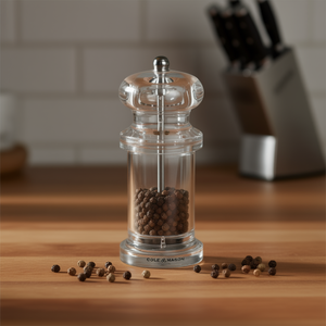 Cole & Mason <b>Pepper</b> <b>Grinder</b> 505 Clear Glass Adjustable Coarse Grind - Product Image 3