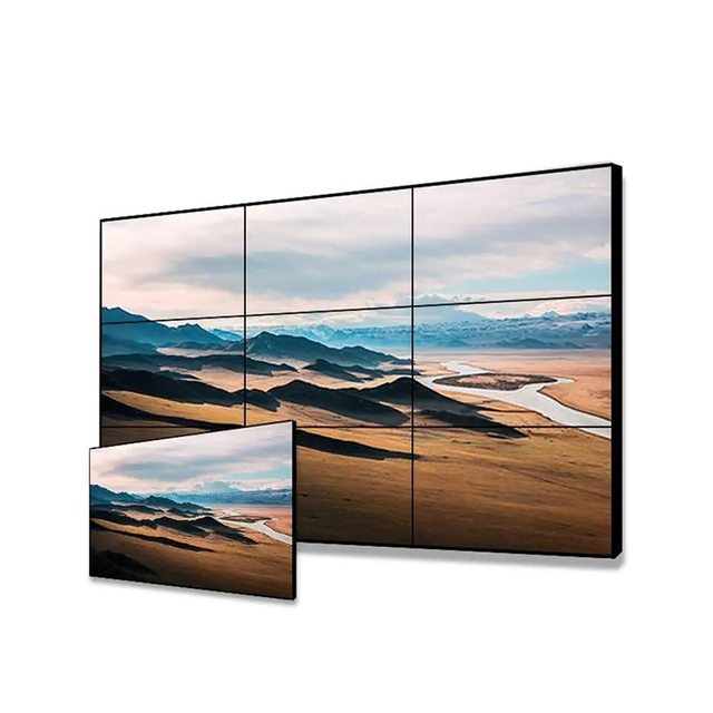 Customized 55 Inch LCD Splicing Screen IP65 Indoor/Outdoor Advertising Video Wall Panel Display for Retail Store Shopping Mall