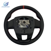 Volant de sport GR de haute qualité pour Hilux Fortuner LC79 Volant en cuir à point rouge
