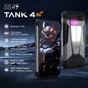 สมาร์ทโฟนรุ่น 8849 TANK 4 5G ที่ทนทาน พร้อมโปรเจคเตอร์ หน้าจอ 6.78 นิ้ว ระบบปฏิบัติการ Android 14 หน่วยความจำ 12+512GB แบตเตอรี่ 11600mAh หน้าจอ Amoled โทรศัพท์พร้อมระบบมองเห็นในเวลากลางคืน ยี่ห้อ Unihertz - Product Image 4