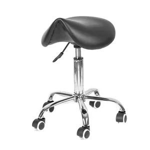 PvcペディキュアStool Saddle Rolling Clinic Spa Massage Chair