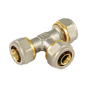 Connecteur en T série Ins 20 x 20 x 20 pour tuyaux multicouches et flexibles de plomberie - Product Image 1