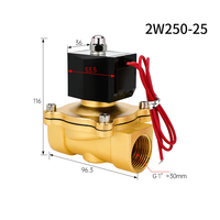 Électrovannes hydrauliques 12v24v110v220v vannes solénoïde eau air vapeur membrane proportionnelle bobine de cuivre électrovanne en laiton