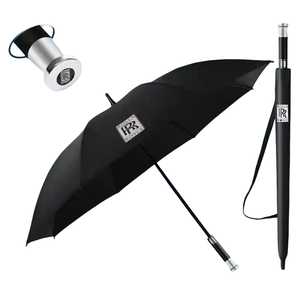Luxury Straight Big Large Sport Custom logo Printing UV Golf Umbrella with Silver Handle