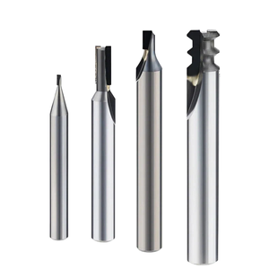 Fraise diamantée PCD à 4 cannelures pour aluminium, <span class=keywords><strong>cuivre</strong></span>, plastique, graphite – Personnalisation OEM/ODM – Fraise PCD - Product Image 3
