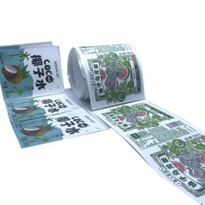 Etiquetas de Marca con Logotipo Impreso Doble Personalizadas para Empaque, Adhesivos de Papel Resistentes al Agua para Botellas - Product Image 6
