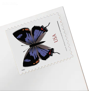 Étiquettes permanentes <span class=keywords><strong>en</strong></span> papier personnalisées <span class=keywords><strong>en</strong></span> gros pour <span class=keywords><strong>la</strong></span> collection Colorado Hairstreak 2021, imprimées aux États-Unis, pour <span class=keywords><strong>timbres</strong></span> postaux <span class=keywords><strong>en</strong></span> <span class=keywords><strong>ligne</strong></span> - Product Image 1