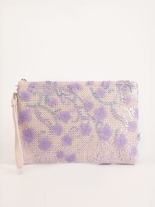 Custom Summer Women Portable Straw Woven <b>Handbag</b> Floral Embroidered Colorful <b>Sequin</b> Banquet Bag Vintage Envelope Bag - Product Image 1