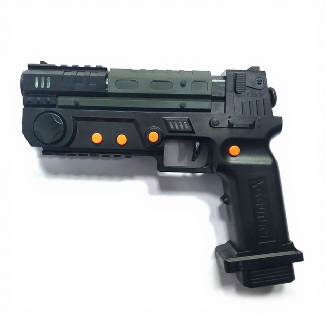 X-GUNNER Wireless Gaming Light Gun Pistol for Video Game PC Arcade Simulator