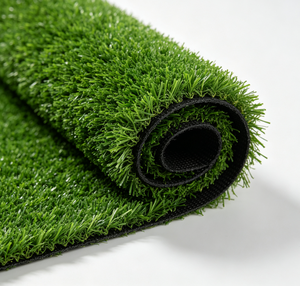 Gazon artificiel à poils courts 10 mm, haute densité, résistant aux UV, mini tapis synthétique pour aménagement paysager, mur, balcon, jardin - Product Image 3