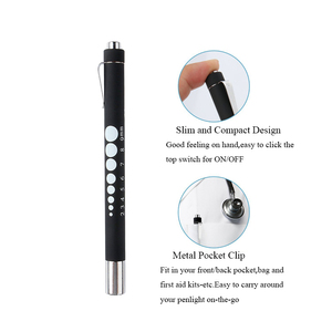 Diferentes colores Pen Torch Doctor Pupil Gauge Led Medical Penlight - Product Image 3