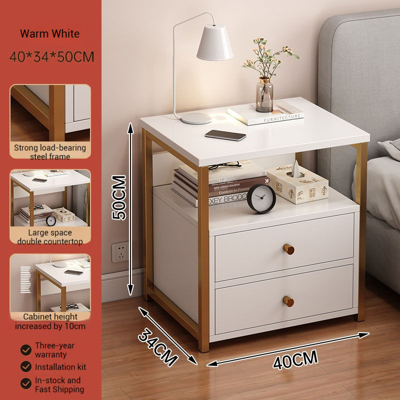 Double countertop warm white double draw 40 * 34 * 50