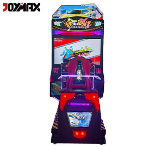 Simulateur de course automobile vidéo d'arcade dynamique <span class=keywords><strong>Hurricane</strong></span> de 55 pouces à monnayeur pour adultes, pour centre de jeux - Product Image 2