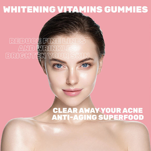Complément Anti-Âge OEM : Gommes Éclaircissantes pour la Peau au Collagène Marin et Vitamines, Bonbons Oursons Saveur Fraise pour un Teint Lumineux - Product Image 4