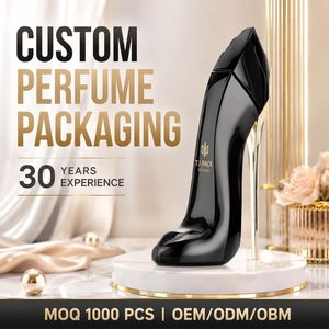 Botella <span class=keywords><strong>de</strong></span> <span class=keywords><strong>Perfume</strong></span> <span class=keywords><strong>de</strong></span> Vidrio con Forma <span class=keywords><strong>de</strong></span> Zapato <span class=keywords><strong>de</strong></span> Tacón Alto, Botella Negra <span class=keywords><strong>de</strong></span> Exhibición para Envasado <span class=keywords><strong>de</strong></span> Fragancias <span class=keywords><strong>de</strong></span> Lujo, OEM/ODM - Product Image 1