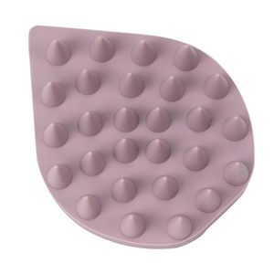 Spazzola per la pulizia XHJ Guangdong, bestseller transfrontaliero, in <span class=keywords><strong>silicone</strong></span> a goccia d'acqua, per lavaggio a secco/umido dei capelli - Product Image 4