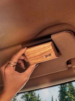 Diffuseur d'arômes pour voiture en bois d'extérieur, éliminateur d'odeurs, désodorisant longue durée avec note de senteur flottante, recharge de parfum pour voiture