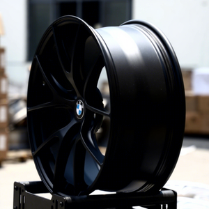 Jantes en aluminium forgé monobloc satiné noir R18 R19 R20 R22 pouces, finition personnalisée, 5x112 5x114.3 5x120, alliage forgé pour BMW F30/F31 Série 3 - Product Image 3