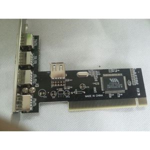 Tarjeta de expansión Pci a Usb 2.0 de 5 puertos con chipset Nec para computadora de escritorio - Product Image 1