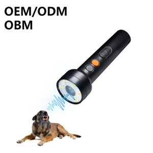 Ahuyentador de Perros a Prueba de Agua, <span class=keywords><strong>Control</strong></span> de Ladridos, Alcance de 5 m, Recargable, Linterna Ultrasónica LED, Suministros de Entrenamiento para Mascotas - Product Image 1