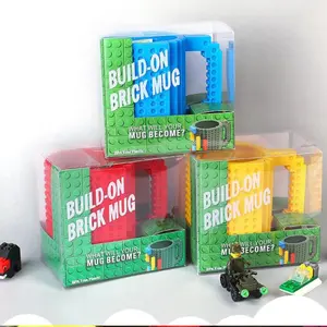 Cốc Gạch Nhựa Thú Vị Cốc Trà 350Ml Làm Quà Giáng Sinh - Product Image 1