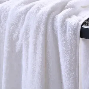 หรูหราธรรมดาสีขาวอียิปต์ผ้าฝ้าย600gsm ใบหน้ามือโรงแรมชุดผ้าขนหนูอาบน้ำ