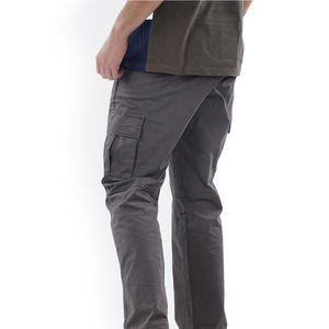 Pantalon cargo léger pour homme avec taille élastique et tissu en toile imperméable et respirant pour les voyages d'hiver et l'usage quotidien - Product Image 4