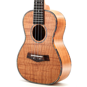 Paisen Hawaii 23 pulgadas instrumento Musical pequeña guitarra cuerpo sólido concierto comprar Ukulele de una sola pieza - Product Image 3