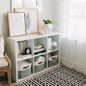 Lớn không thấm nước Cube có thể gập lại quần áo giặt giỏ chăn Container xe lưu trữ bin Hộp đồ chơi tổ chức Lưu trữ giỏ - Product Image 6