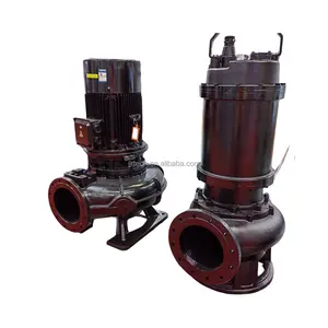 Electric Power Customizable OEM Vertical Iron Pump Wastewater Treatment Dirty Water Submersible Sewage Water Lifting Pump