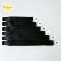 Fasimei Vente en gros Extensions de cheveux humains 100% naturels à double tirage, à bandes adhésives, brésiliennes, vietnamiennes et malaisiennes