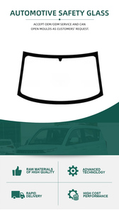 <span class=keywords><strong>Sostituzione</strong></span> del <span class=keywords><strong>parabrezza</strong></span> auto OEM ODM-vetro temperato ad alta resistenza per auto - Product Image 2