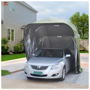 Housse de voiture directe d’usine Garages d’extérieur Auvents Abris voiture Tente pliable Abri pour voiture portable - Product Image 1