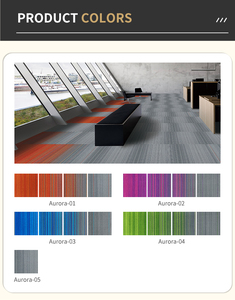 Nieuwe Aankomst Machine Getuft Kantoor Luxe Waterdicht Vierkant Tapijt Te Koop - Product Image 6