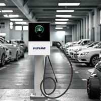Station de recharge DC abordable de 20 kW, chargeur de véhicule électrique CHAdeMO à une seule prise pour parking et supermarché