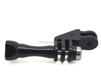 Adaptateur de trépied coudé à 90 degrés avec bras pivotant à ventouse magnétique rotatif à 360°, fixation à vis 1/4 "-20 en ABS pour appareil photo