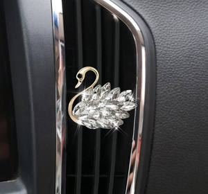 Difusor de Aromas para Auto con Cristales Brillantes y Diseño de Cisne/<span class=keywords><strong>Ganso</strong></span>, Decoración para Vehículo, para Chicas y Mujeres - Product Image 5