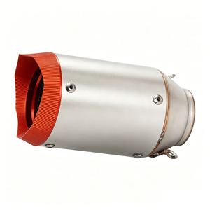 Tubo de Escape Universal para Z900 Z1000 Ninja400 CBR500 <span class=keywords><strong>R6</strong></span>, Silenciador de Escape de Fibra de Carbono para Motocicleta - Product Image 4