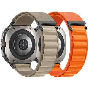 Verstellbares C-Schnalle Polyester Nylon Alpine <span class=keywords><strong>Loop</strong></span> Restyle Uhren armband für Samsung Smart Watches 7 8Classic Ultra2 47mm Luxus band - Product Image 1