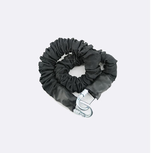 Cuerda Elástica de Látex Recubierta de Tela de 4 mm, Juego de Cuerdas Elásticas de 150 lb/200 lb/50 kg-110 kg <span class=keywords><strong>para</strong></span> Yoga, Baile, con Mosquetón - Product Image 1