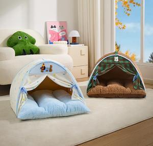 Maison chaude d'hiver toutes saisons Tente universelle semi-fermée pour chats et chiens - Product Image 6