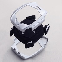 Couvercle de clé en alliage de zinc avec lumière pour JETOUR Traveler T2 2023 porte-clés accessoires de voiture coque de support de style de voiture