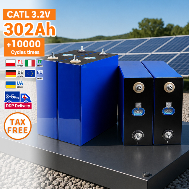 CATL Grade a LiFePO4 3.2V 302Ah 280Ah 314Ah 340Ah Prismatic Battery Cell Lithium Iron Phosphate for Solar Storage ESS