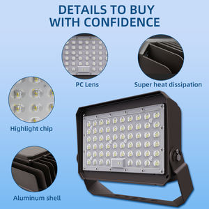 Faro <span class=keywords><strong>LED</strong></span> <span class=keywords><strong>150W</strong></span> 200W all'Ingrosso, Prezzo di Fabbrica, Luce Bianca Calda, Lente in PC IP65, per Uso in Stadi, Certificato ROHS - Product Image 2